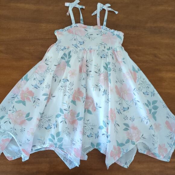 Joie Girls Sleeveless Lined Sun Dress Size 3 Floral pattern toddler girl size 3 - Picture 1 of 8